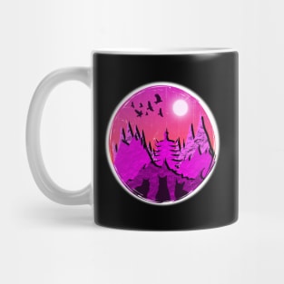 A Clowder and A Murder Mug